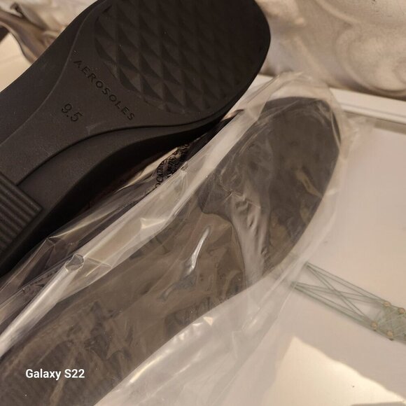 Aerosoles " Chiara" Java Faux Suede Boots. NIB. Size 9.5 - Picture 7 of 9